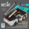 RESKIT RSK72-0010 A/S32A-31A Mule Tow Tractor (short version) (AV-8B, F-14B/D, F/A-18C/D/E/F/G, C-2, E-2С, EA-6B, S-3B, AH-1, UH-1, UH-60, CH-47, CH-53, SH-3) (3D Printed model kit) (1/72)
